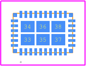 LT8645SHV-2#PBF - Analog Devices PCB footprint - Other - Other - LQFN Package 32-Lead (6mm × 4mm ×0.94mm)