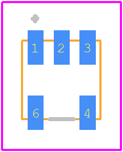TC1-1T+ - Mini-Circuits PCB footprint - Other - Other - TC1-1T+-1