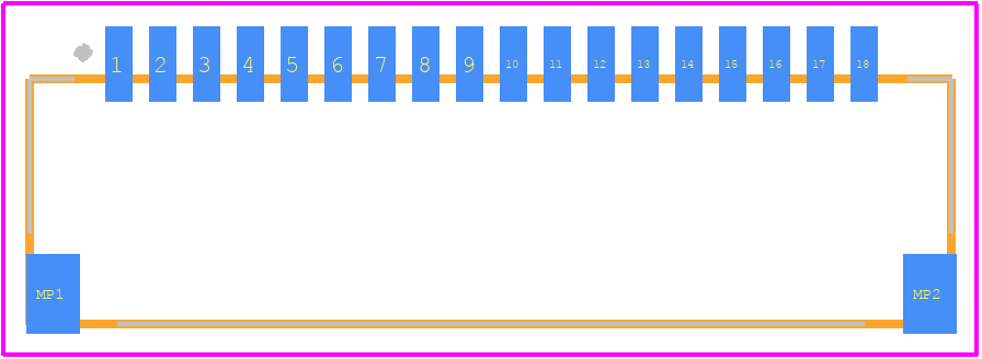 1-84981-8 - TE Connectivity PCB footprint - Other - Other - 1-84981-8-1