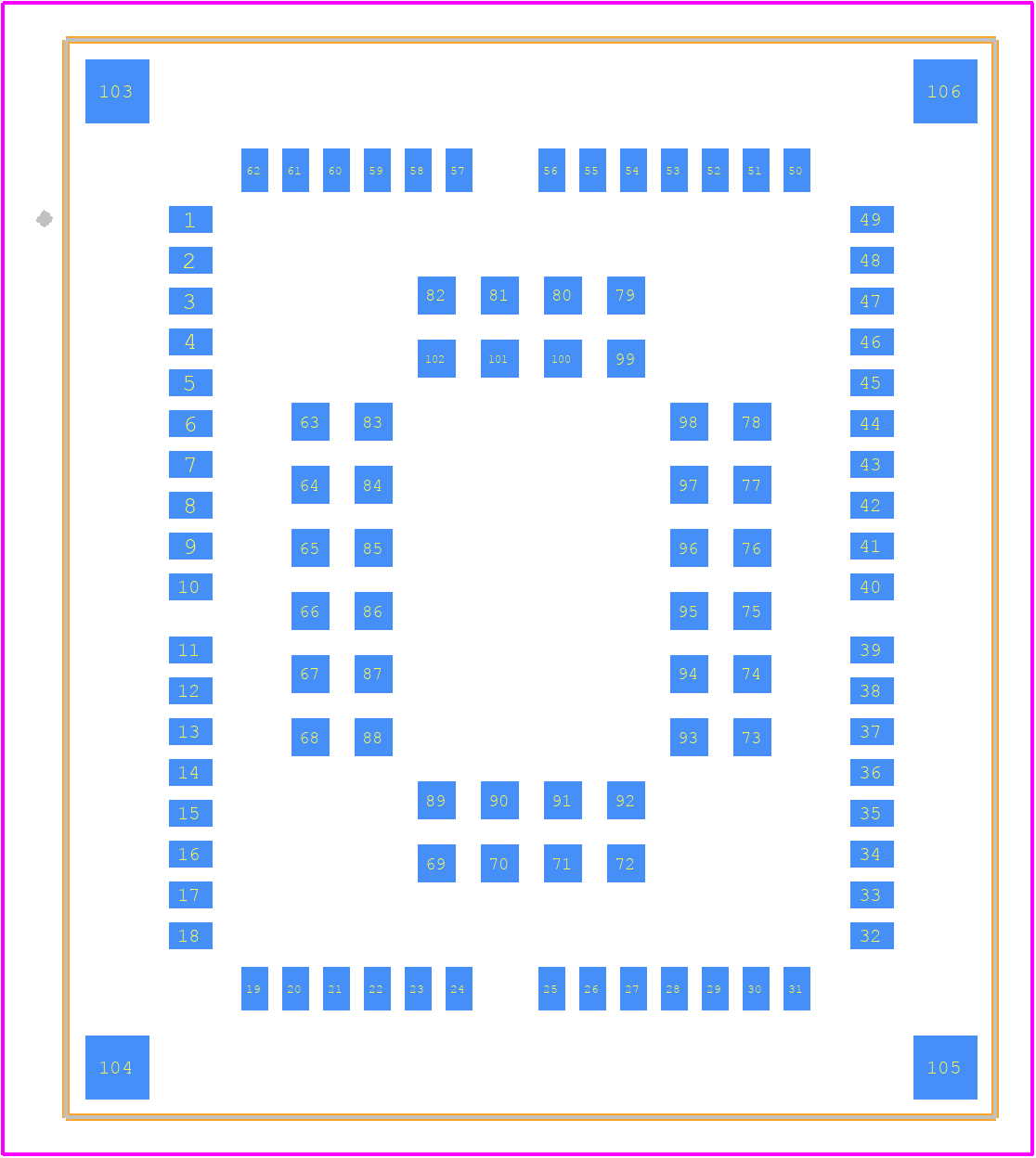 EG95-E - Quectel PCB footprint - Other - Other - EG95-E