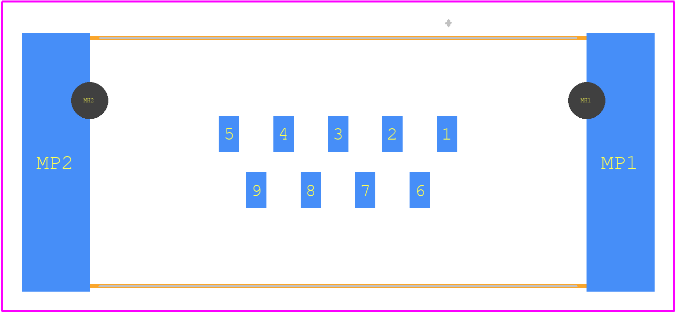 09551156622741 - HARTING PCB footprint - Other - Other - 09551156622741-1