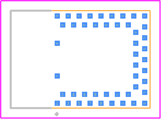 BMD-330-A-R - u-blox PCB footprint - Other - Other - BMD-330-A-R-2