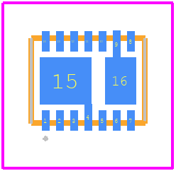 LT3032IDE-15#PBF - Analog Devices PCB footprint - Other - Other - LT3032IDE-15#PBF-5