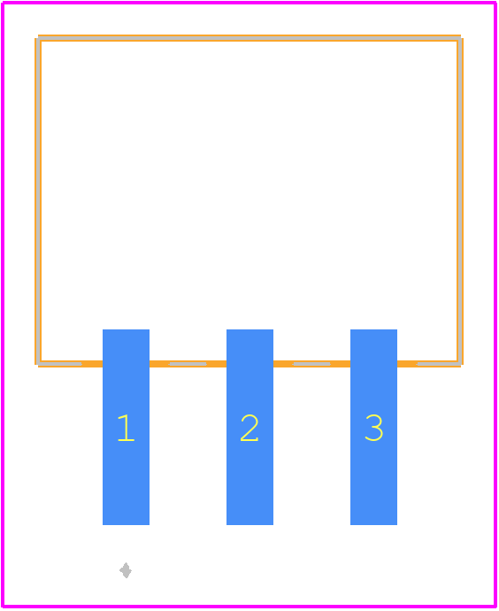 2213932-3 - TE Connectivity PCB footprint - Other - Other - 2213932-3-1