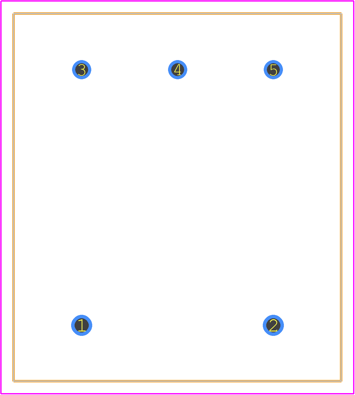 LV25-P - LEM PCB footprint - Other - Other - LV25-P