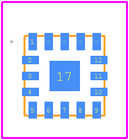 RFPA2172SR - Qorvo PCB footprint - Other - Other - RFPA2172SR-4