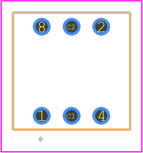 PT65701 - Apem PCB footprint - Other - Other - PT65301-2