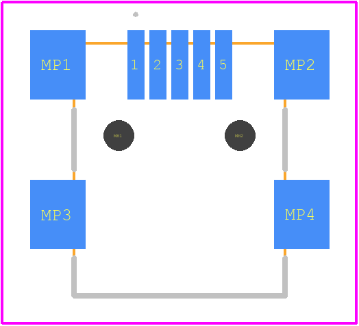 MUSB-05-F-B-SM-A-R-K - SAMTEC PCB footprint - Other - Other - MUSB-05-F-B-SM-A-R-K-1