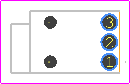 DC-003A-2A-1.0 - XKB Connectivity PCB footprint - Other - Other - DC-003A-2A-1.0-1