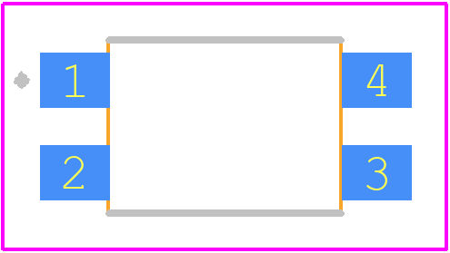 APT1221AZ - Panasonic PCB footprint - Other - Other - DIP4_SMD