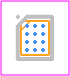 NX5P3001UKZ - NXP PCB footprint - BGA - BGA - nx5p3001