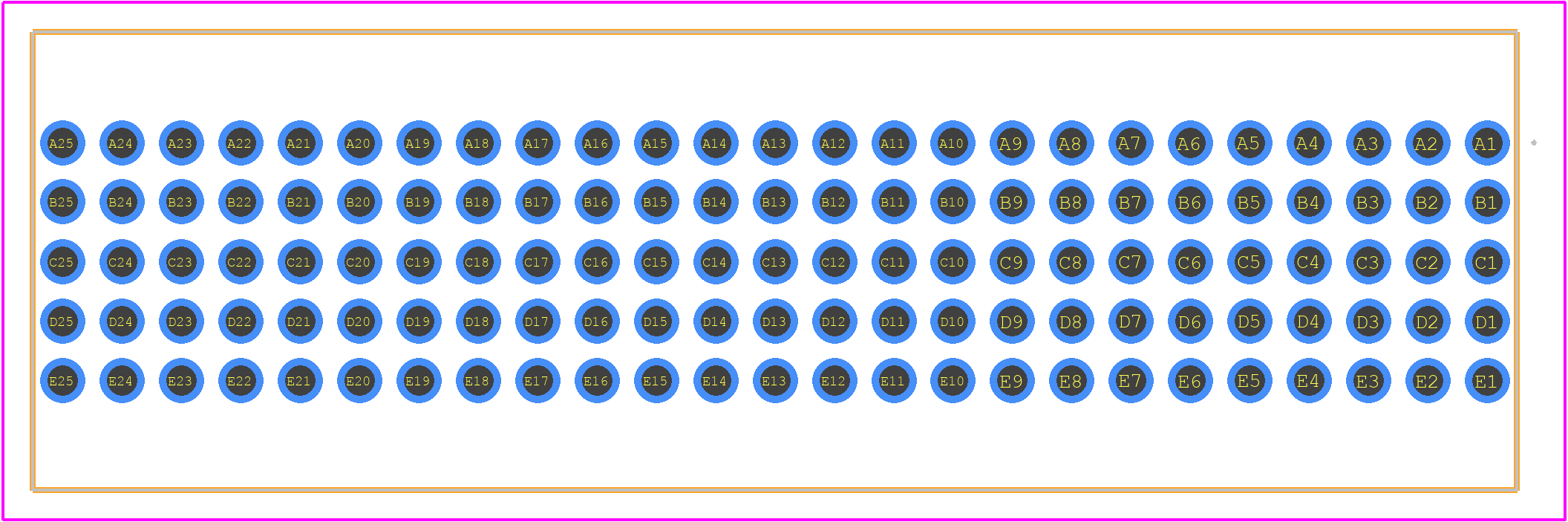 053088 - ERNI PCB footprint - Other - Other - 053088-4