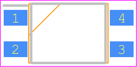 AQY210EHAXT - Panasonic PCB footprint - Small Outline Packages - Small Outline Packages - AQY210EHAXT