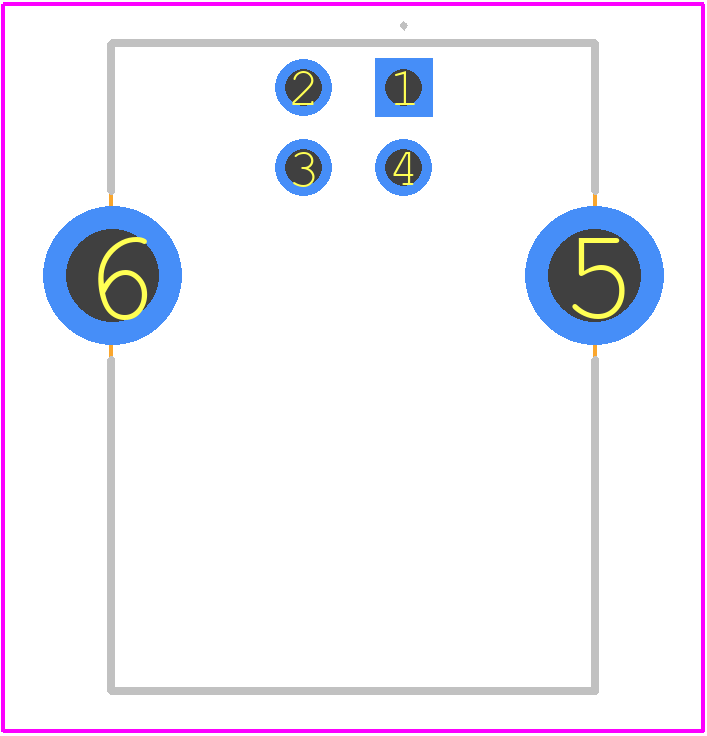 USB-B-S-F-W-TH - SAMTEC PCB footprint - Other - Other - USB-B-S-F-W-TH-2