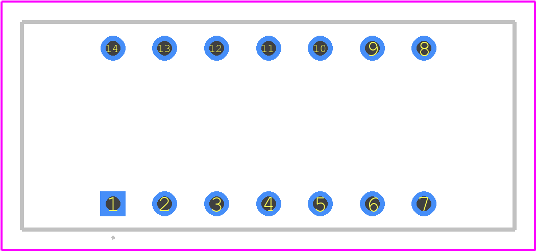 14-C280-00 - ARIES PCB footprint - Other - Other - 14-C280-00-1