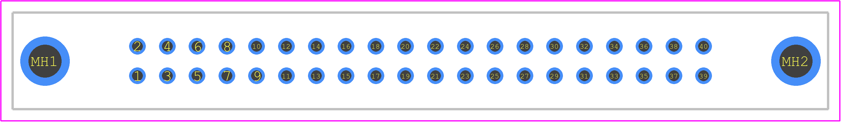 1747053-1 - TE Connectivity PCB footprint - Other - Other - 1747053-1-1