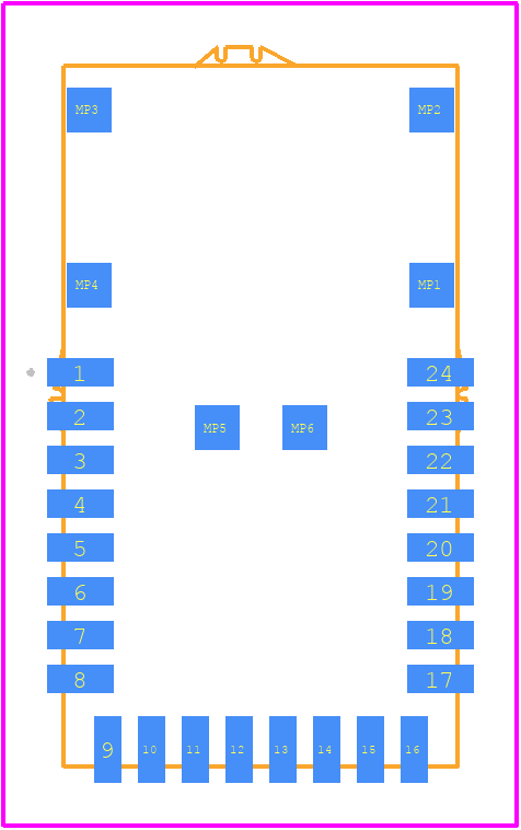A110LR09A00GR - ANAREN PCB footprint - Other - Other - A110LR09A00GR-1