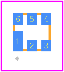 857193 - Qorvo PCB footprint - Other - Other - 857193-2
