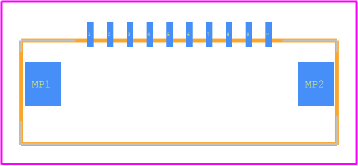 AFA01-S10FCA-00 - JUSHUO PCB footprint - Other - Other - AFA01-S10FCA-00-2