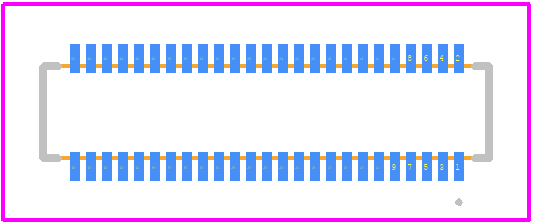 DF30FC-50DP-0.4V(81) - Hirose PCB footprint - Other - Other - DF30FC-50DP-0.4V(81)-2