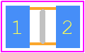 ECH-U1H331GB5 - Panasonic PCB footprint - Capacitor Chip Non-polarised - Capacitor Chip Non-polarised - size code J1-ren1