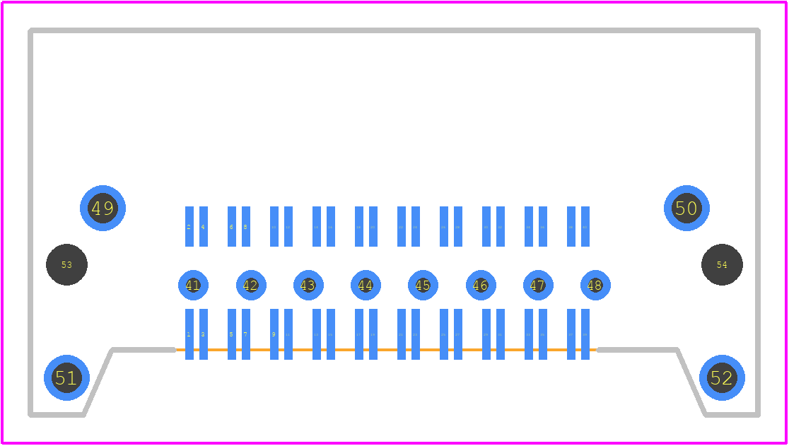 QSH-020-01-F-D-DP-RA - SAMTEC PCB footprint - Other - Other - QSH-020-01-F-D-DP-RA-3