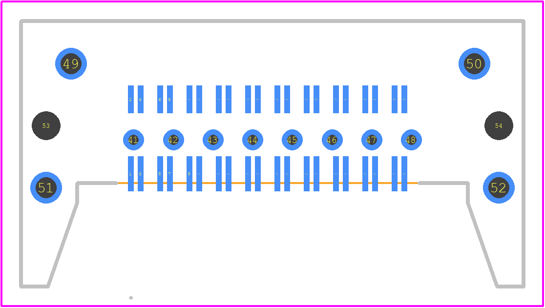 QSH-020-01-F-D-DP-RA-GP - SAMTEC PCB footprint - Other - Other - QSH-020-01-F-D-DP-RA-GP-4