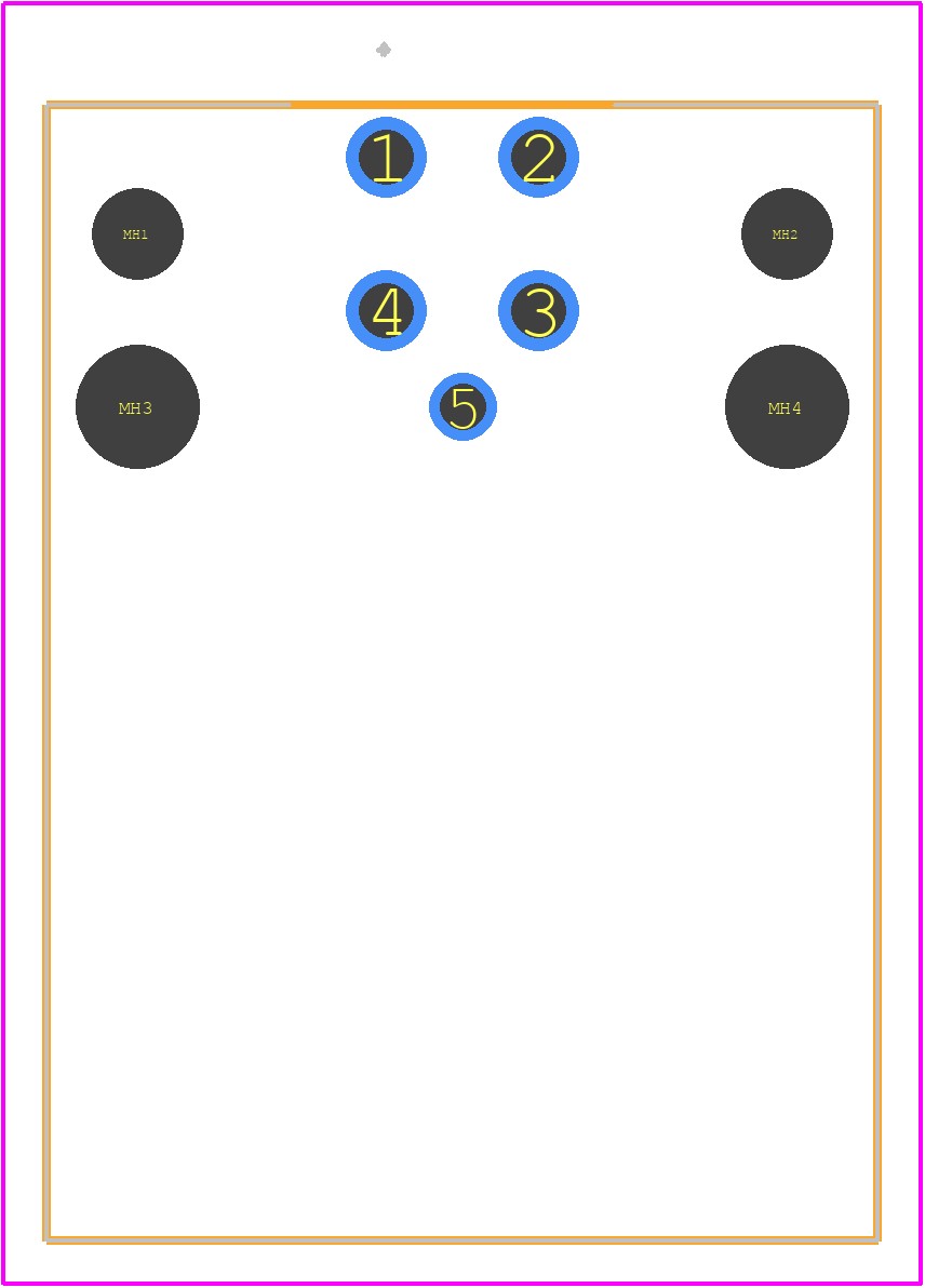 1436550 - Phoenix Contact PCB footprint - Other - Other - 1436550-1