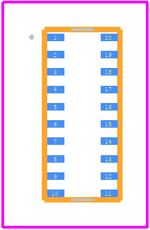 AS7026GG-COLT - ams OSRAM PCB footprint - Other - Other - OLGA-20