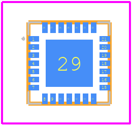 9FGL6241AQ201LTGI8 - Renesas Electronics PCB footprint - Other - Other - 9FGL6241AQ201LTGI8-2