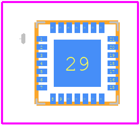 9FGL6241AQ202LTGI8 - Renesas Electronics PCB footprint - Other - Other - 9FGL6241AQ202LTGI8-2