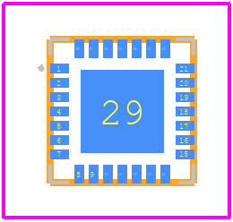 9FGL6251AQ301LTGI8 - Renesas Electronics PCB footprint - Other - Other - 9FGL6251AQ301LTGI8-2