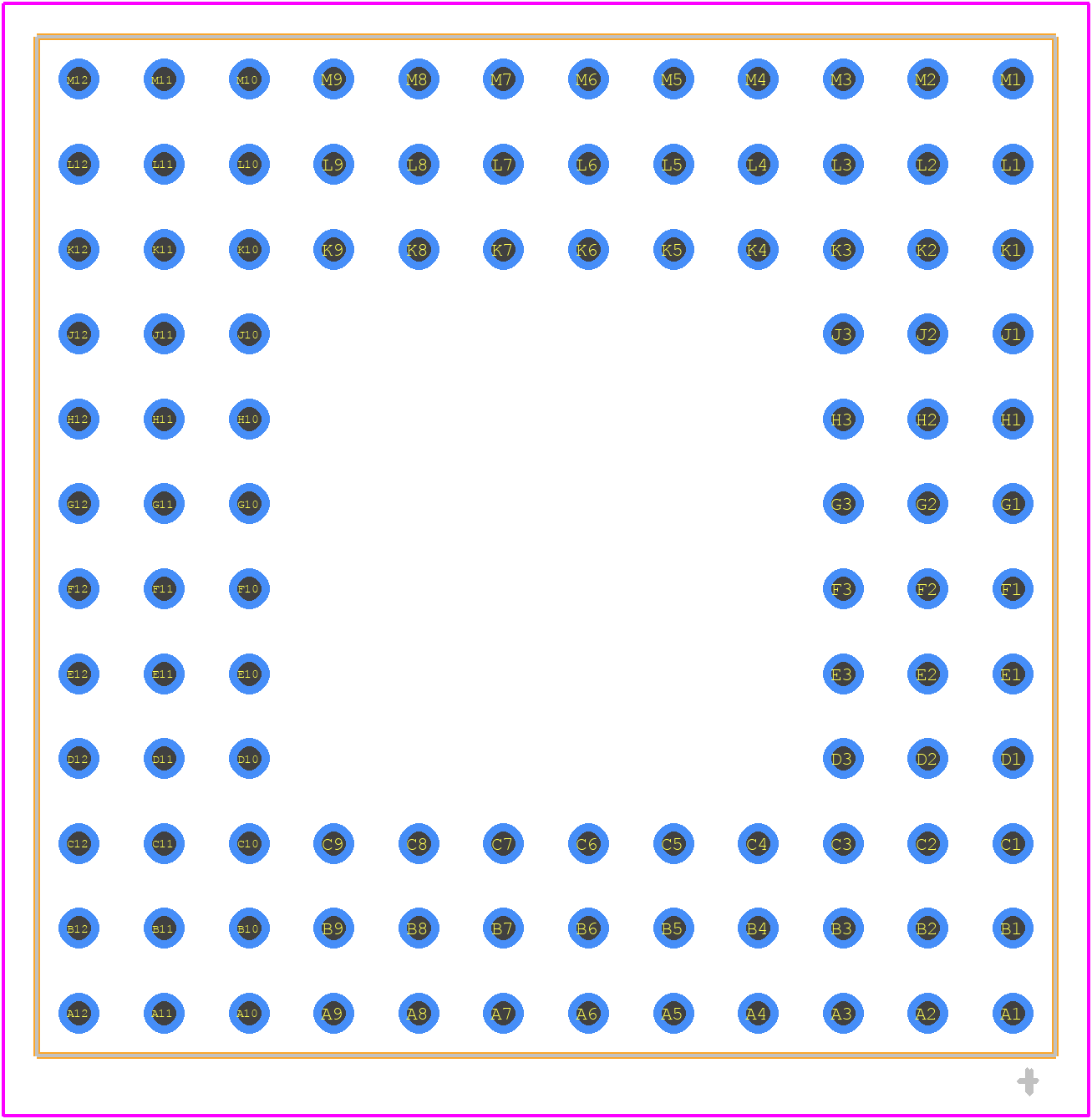 7052S35G - Renesas Electronics PCB footprint - Other - Other - GU108_1