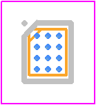 NX5P3090UK - NXP PCB footprint - BGA - BGA - SOT1390-5