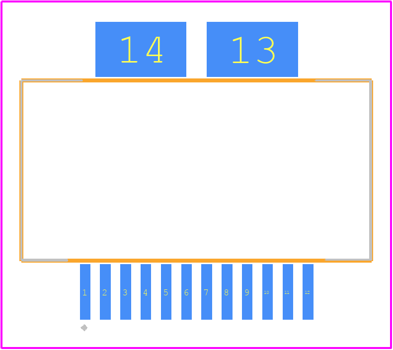 AFIC10275NR1 - NXP PCB footprint - Other - Other - AFIC10275NR1-1