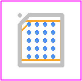 MKL02Z32CAF4R - NXP PCB footprint - BGA - BGA - 20-pin WLCSP
