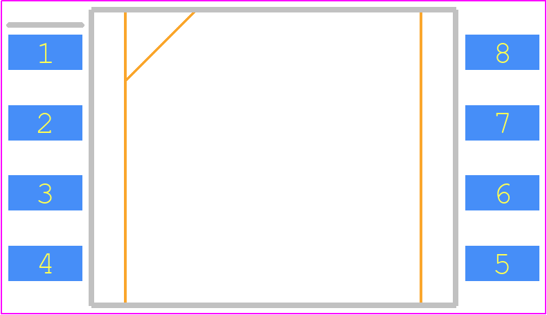 MPVZ4006GW6U - NXP PCB footprint - Small Outline Packages - Small Outline Packages - CASE 1735-01 ISSUE A