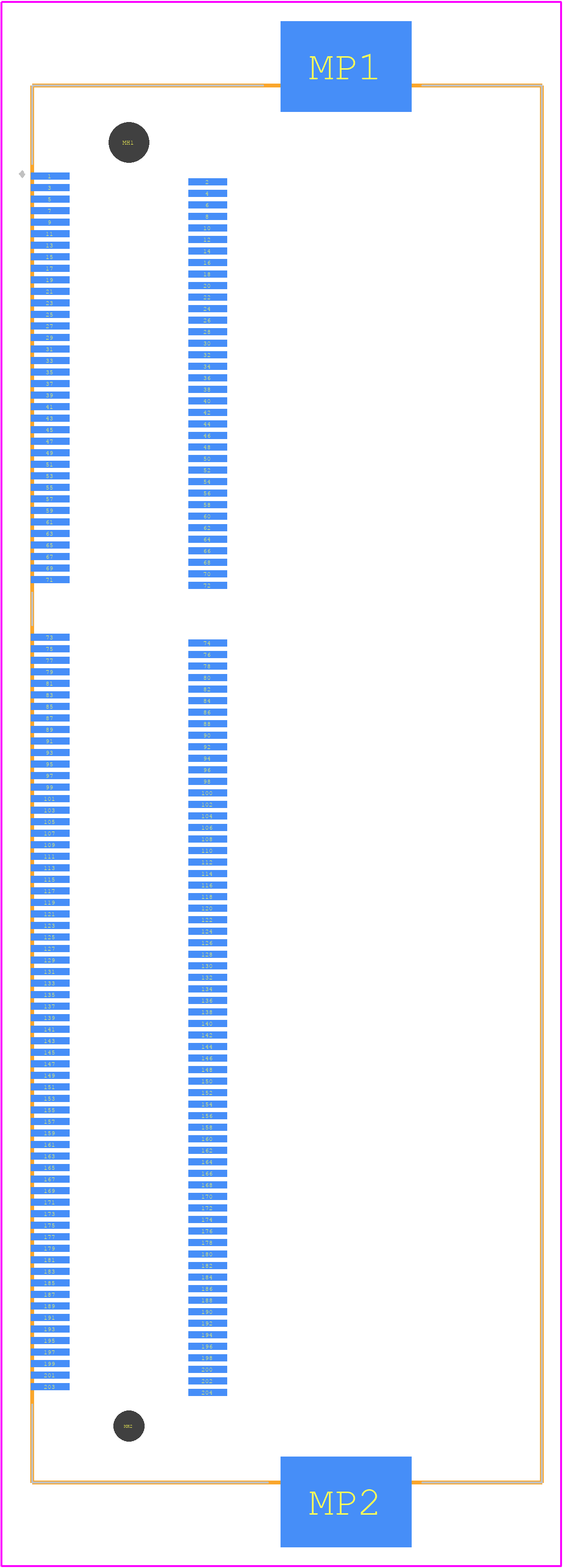 2-2013310-3 - TE Connectivity PCB footprint - Other - Other - 2-2013310-3-1