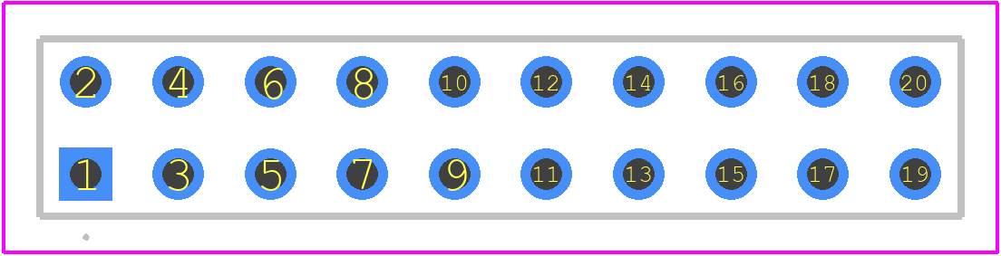 5-146851-1 - TE Connectivity PCB footprint - Other - Other - 5-146851-1-1