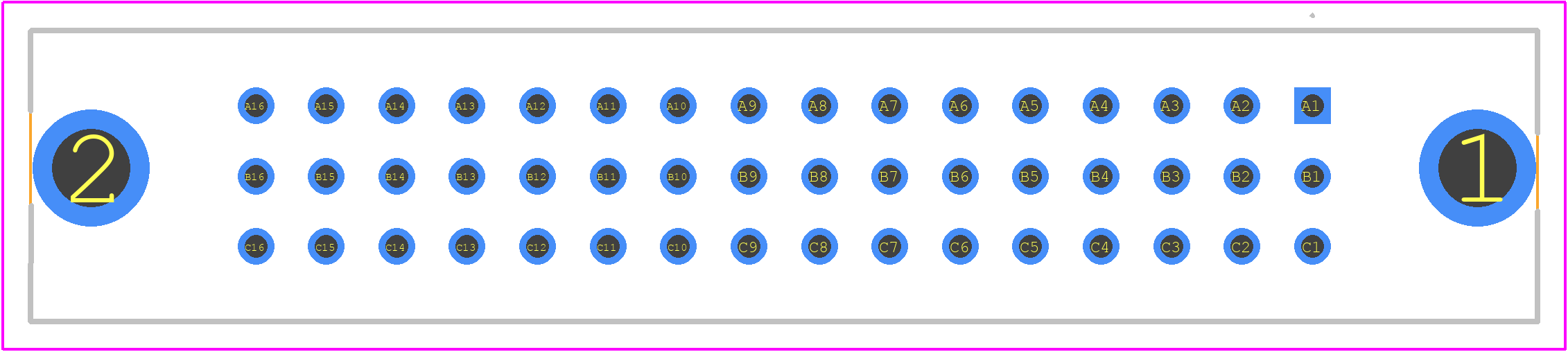 PCN10-48S-2.54DSA(72) - Hirose PCB footprint - Other - Other - PCN10-48S-2.54DSA(72)-2