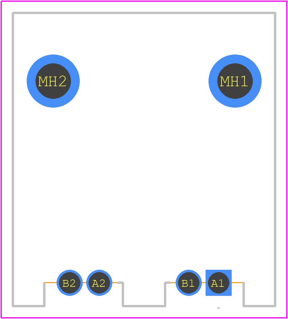 DF60R-2P-10.16DS(27) - Hirose PCB footprint - Other - Other - DF60R-2P-10.16DS(27)-2