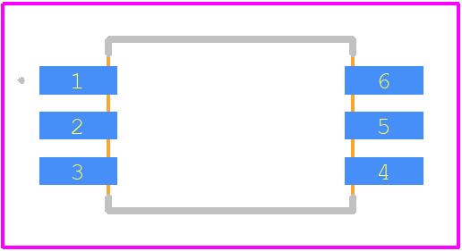 ACPL-P349-060E - Avago Technologies PCB footprint - Other - Other - Stretched SO-6_2025