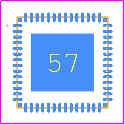 MC33PF8101A0ES - NXP PCB footprint - Other - Other - SOT684-21(DDSC)