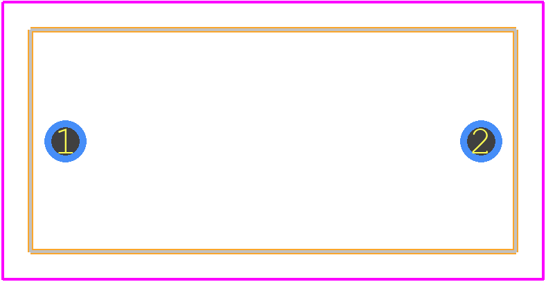 BFC246816105 - Vishay PCB footprint - Other - Other - BFC246816105-3
