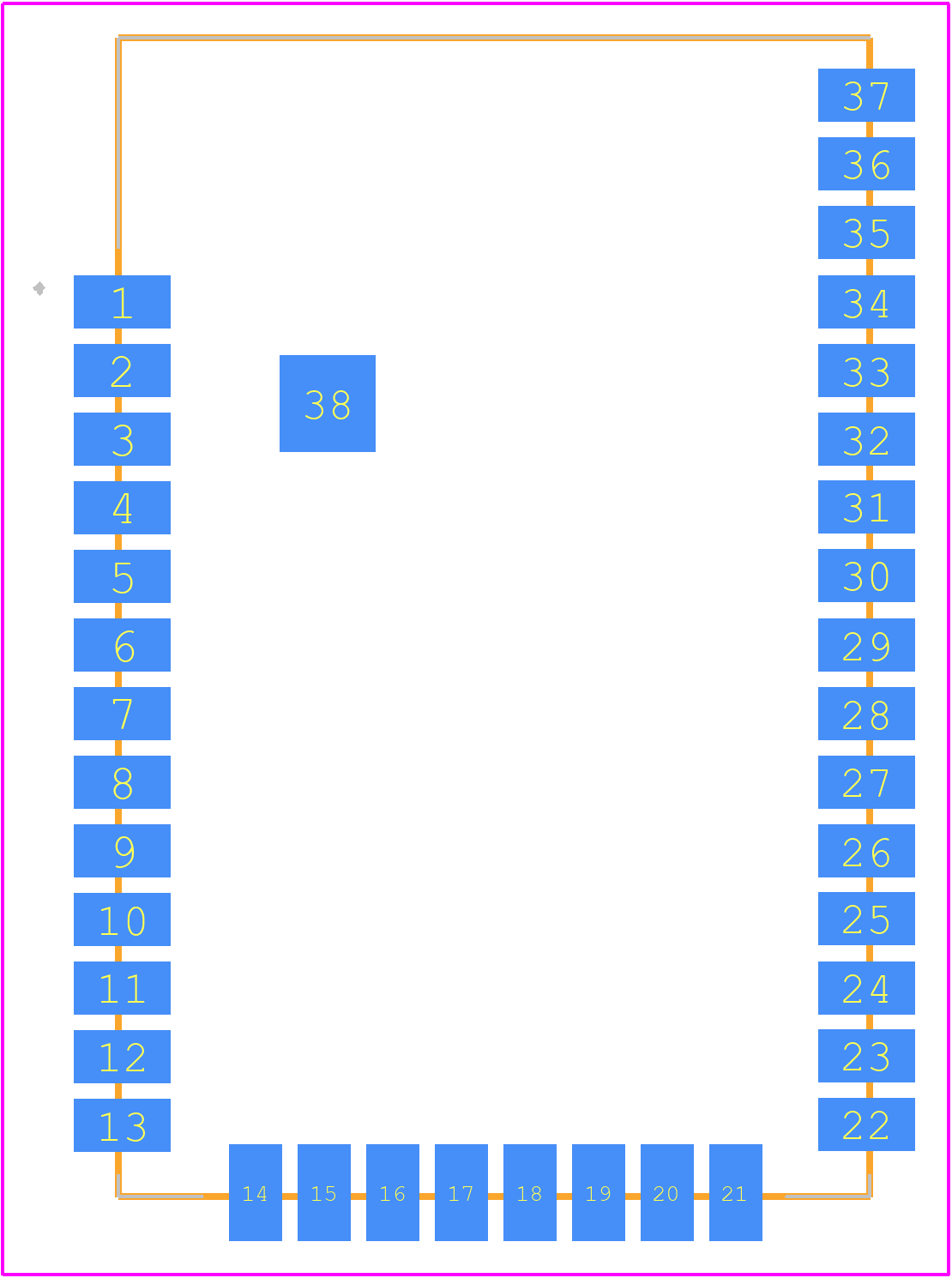 XB9X-DMUS-021 - DIGI PCB footprint - Other - Other - XB9X-DMUS-021-2