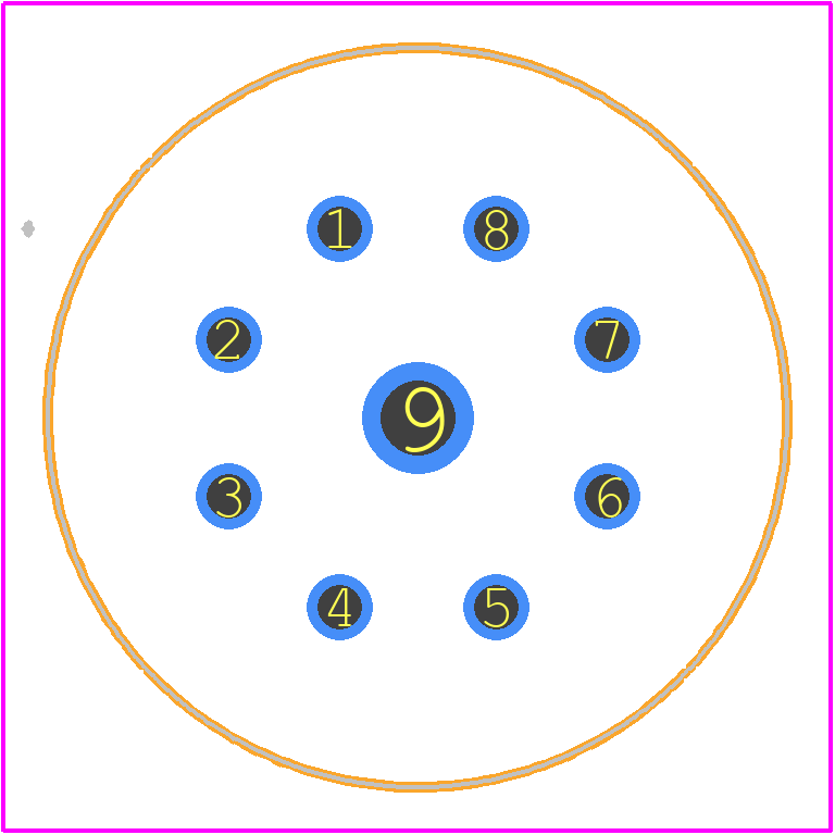 09151092703 - HARTING PCB footprint - Other - Other - 9151092703-2