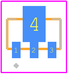 MMG3H21NT1 - NXP PCB footprint - Other - Other - SOT89a