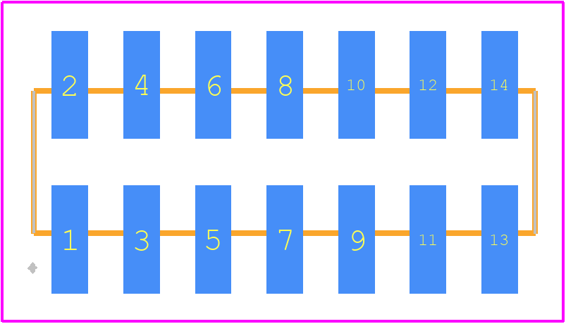 15-45-3214 - Molex PCB footprint - Other - Other - 15-45-3214-2