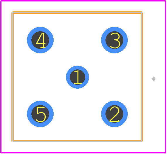 122439 - Amphenol PCB footprint - Other - Other - 122439-1