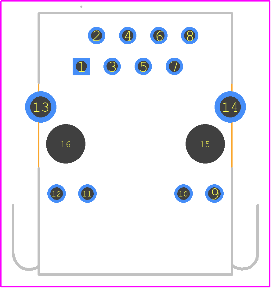 E5J88-14L2P2-L - Yageo Group PCB footprint - Other - Other - E5J88-14L2P2-L-3